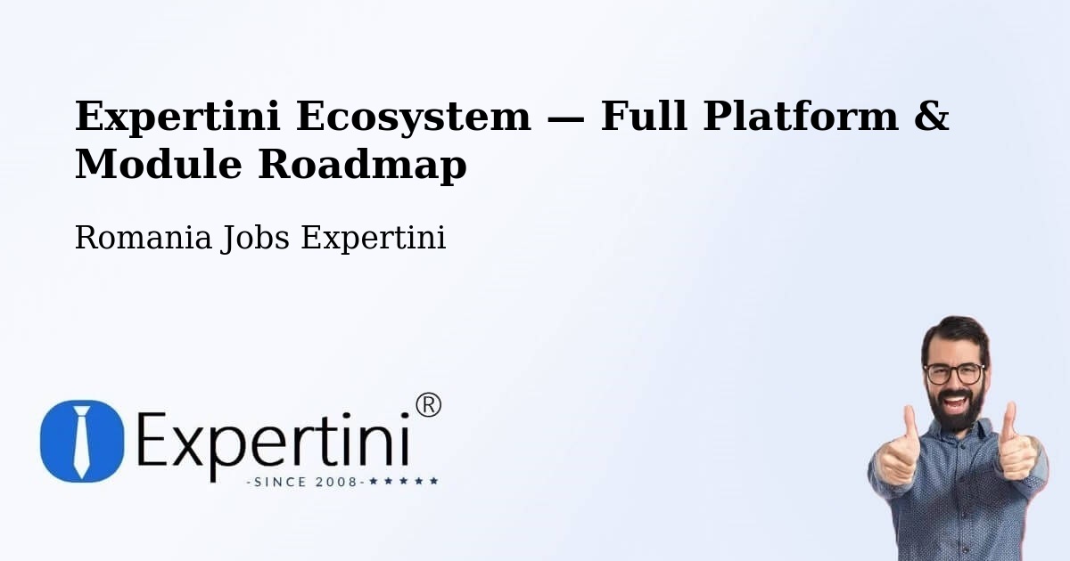 Expertini Ecosystem — Full Platform & Module Roadmap – Fitioneşti